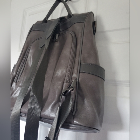 Cheruty Gray Backpack Purse - Picture 5 of 9